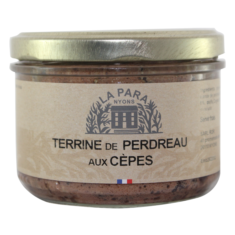 Terrine de perdreau aux cèpes 200 g