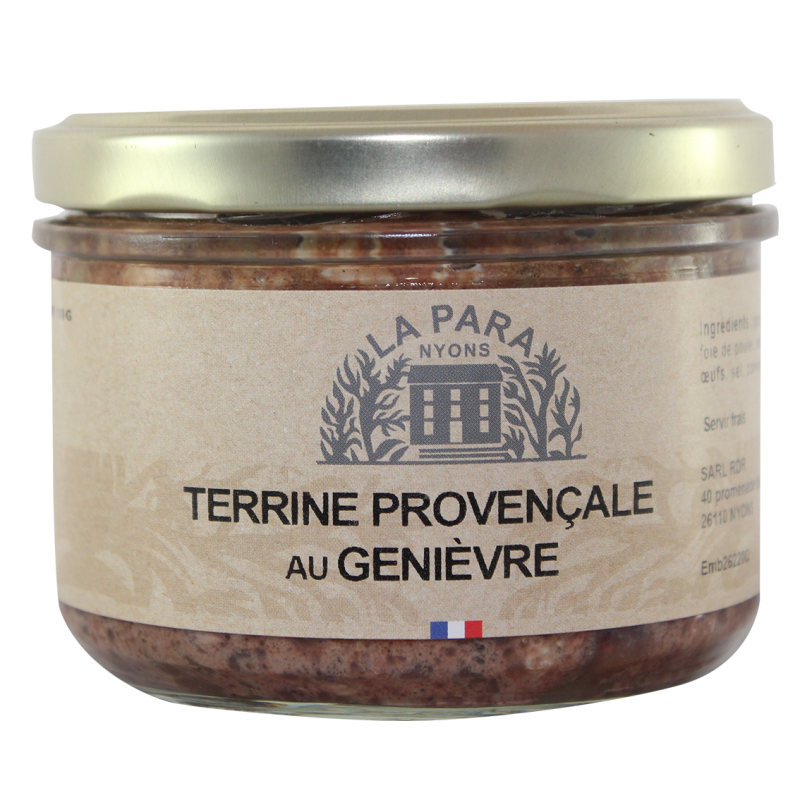 Terrine provençale au genièvre 200 g