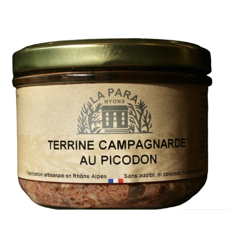 Terrine campagnarde au Picodon 200 g